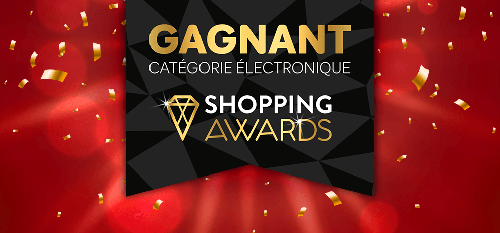 LEDdirect remporte le Shopping Award pour la meilleure boutique en ligne d’électronique