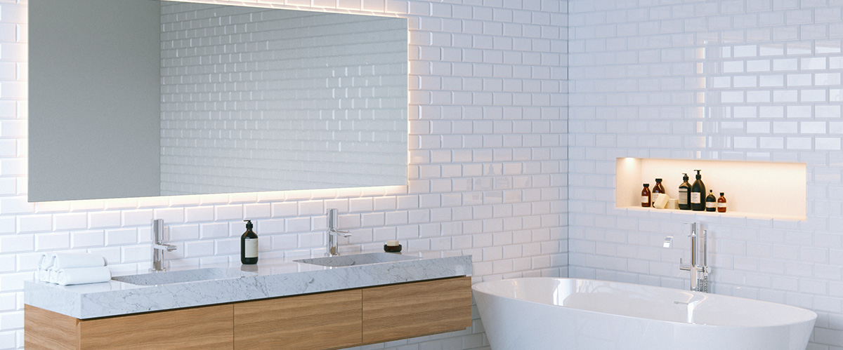 éclairage de la salle de bain