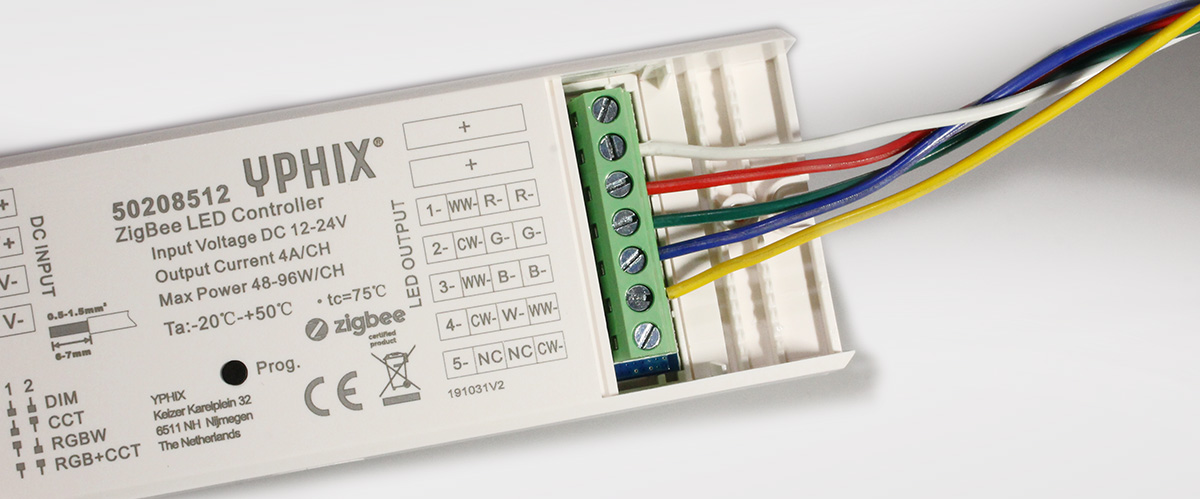 contrôleur led RGBW