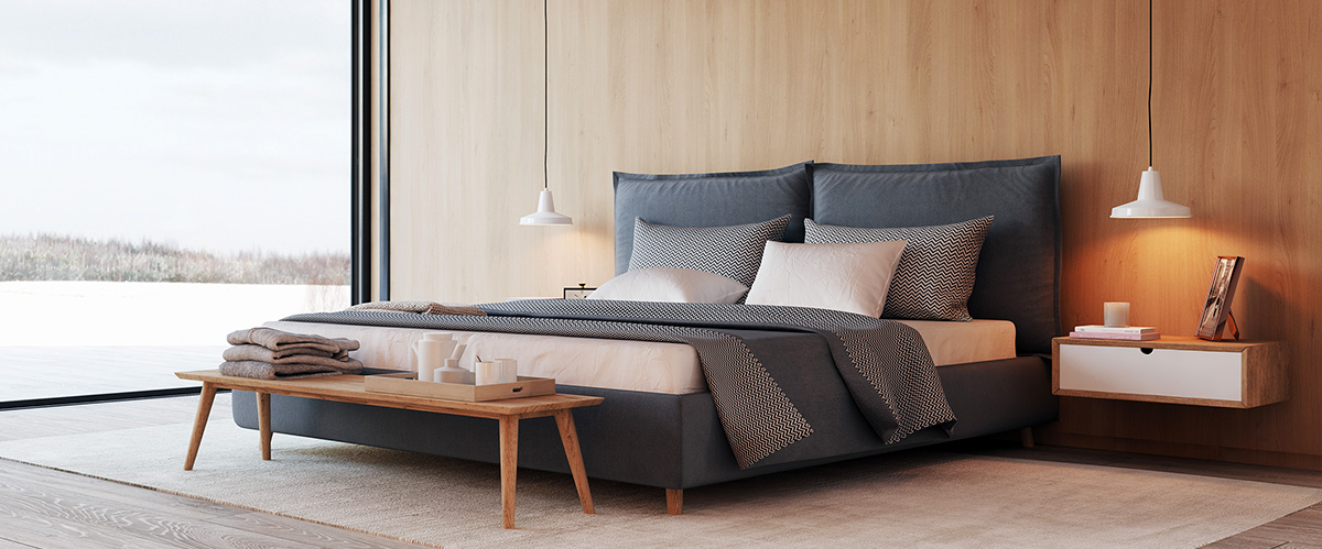 Idée d'éclairage chambre à coucher