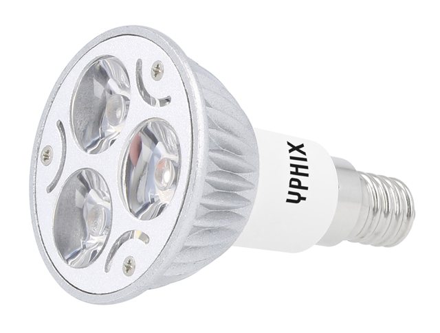 Spot LED E14 Sirius 3x1W 2800K dimmable