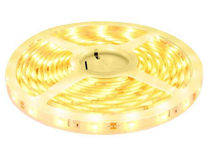 Ruban LED 5m 12V 2700K IP68 150 SMD 3528 LEDS