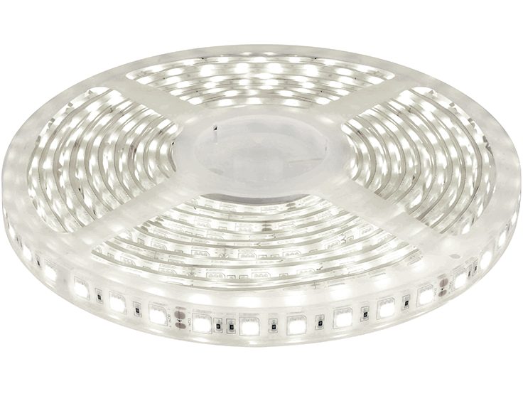 Ruban LED 5m 24V 6000K IP68 300 SMD 5050 LEDS
