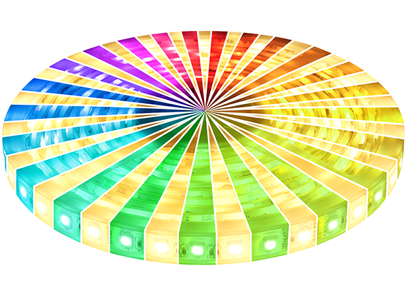 Ruban LED 5m 24V RGBW IP68 300 SMD 5050 LEDS