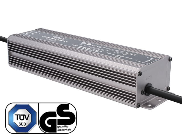 Transformateur LED 12V 12,5A Max. 150W
