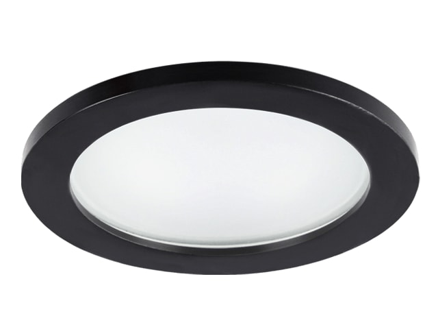 Spot encastrable Lucca G4 rond noir