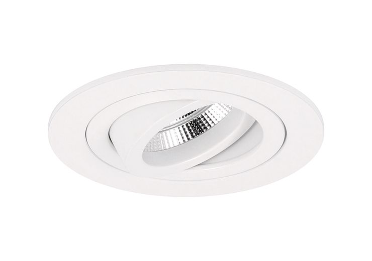 Spot encastrable Venezia 35mm rond blanc orientable