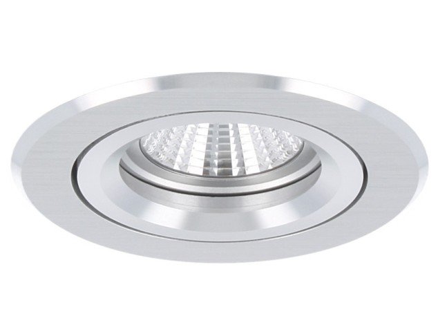 Spot encastrable Verona rond aluminium orientable