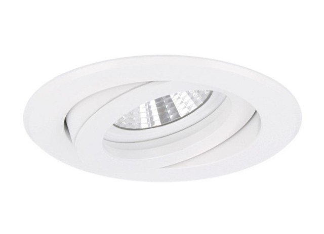 Spot encastrable Verona rond blanc orientable