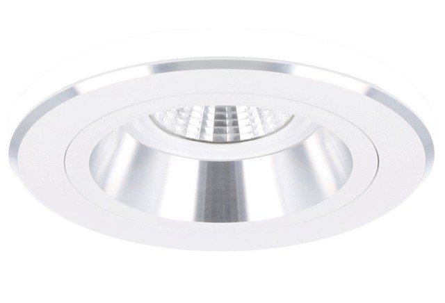 Spot encastrable Bolzano rond blanc profond