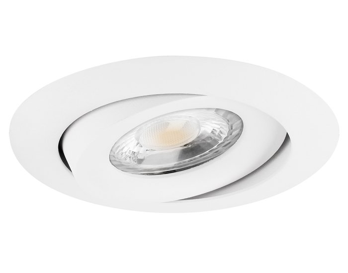 Spot encastrable Verona rond blanc arrondi