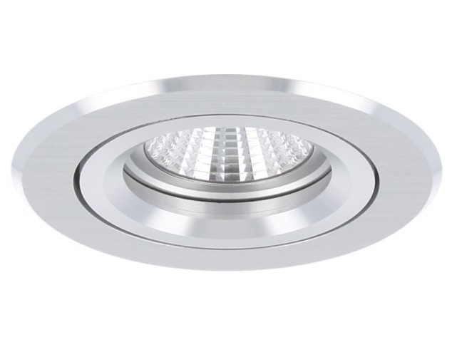 Spot encastrable Verona rond aluminium orientable avec ressorts