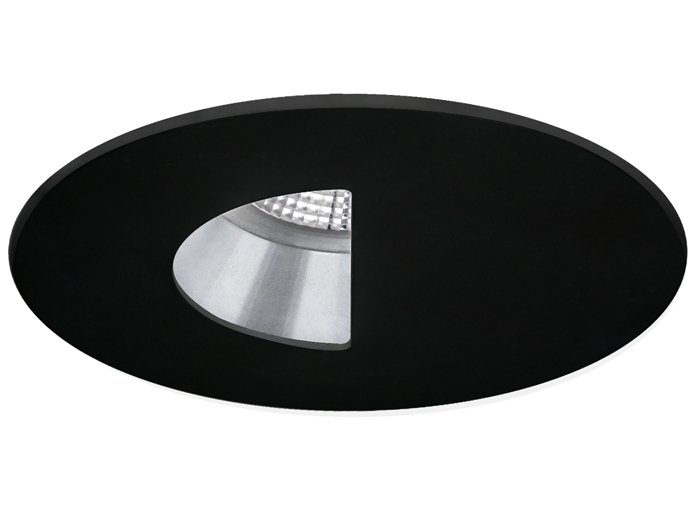 Spot encastrable Venice rond noir