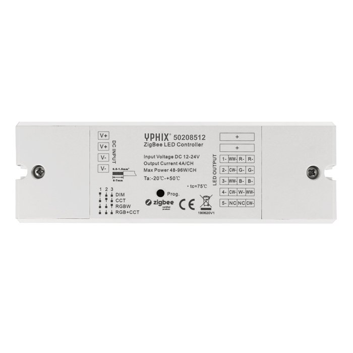 Variateur LED Zigbee 12-24V pour rubans LED