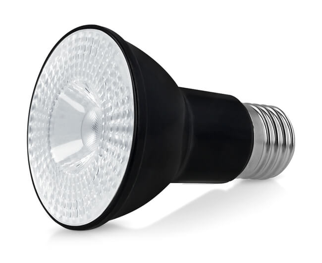 Ampoule LED E27 Pollux Par 20 8W 4000K dimmable noir