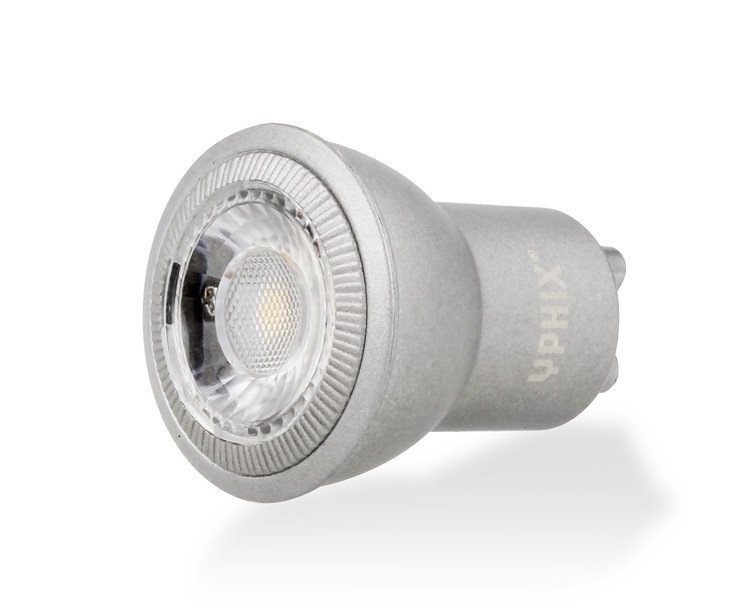 Ampoule LED GU10 Naos MR11 4W 2700K dimmable alu