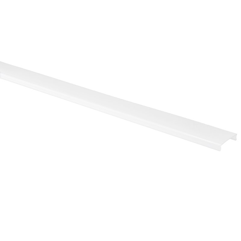 Couvercle opaque 1 x 2,5 mètres pour profilé ruban LED