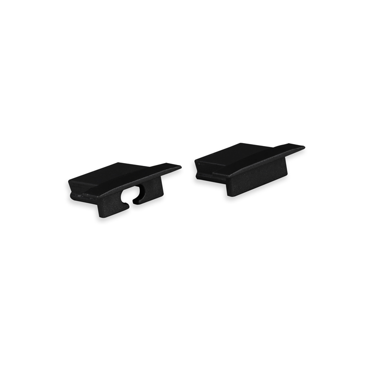Embouts noir pour Profilé ruban LED Potenza