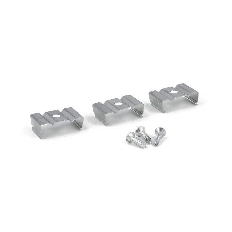 Clips de montage aluminium pour Profilé ruban LED Senisa