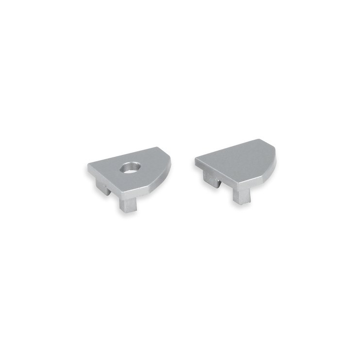 Embouts gris pour Profilé ruban LED Tarenta