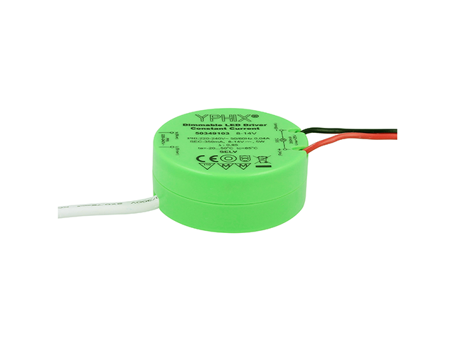 Driver LED 350mA Max. 5W 8-14V dimmable