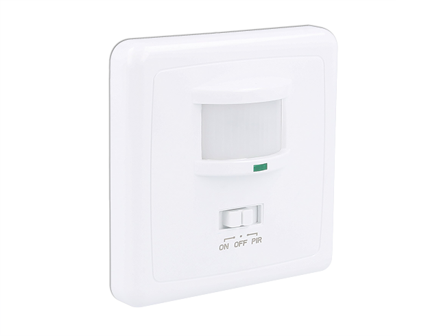 Détecteur de mouvement LED murale encastrable blanc
