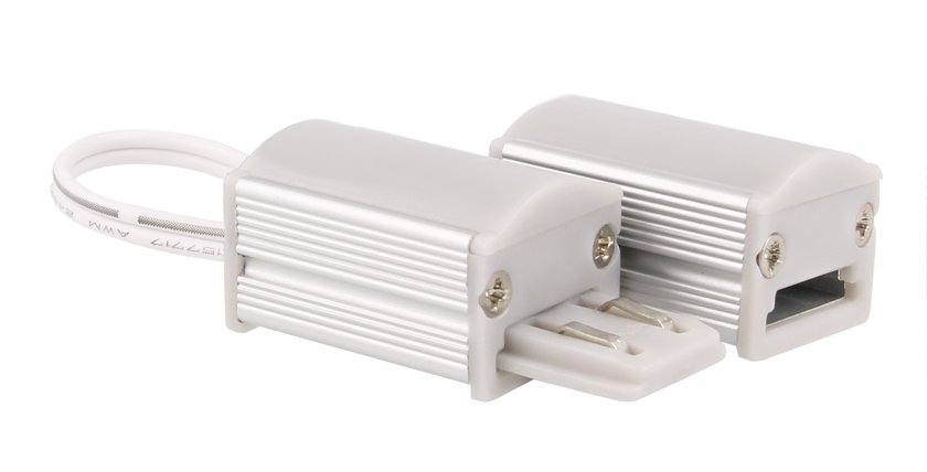 Éclairage meuble câble de connexion 10cm saillie max 3A blanc 24V DC