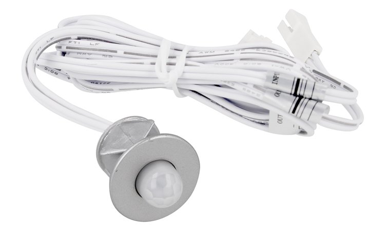 Éclairage meuble PIR sensor encastrable et saillie max 3A aluminium 12-24V DC