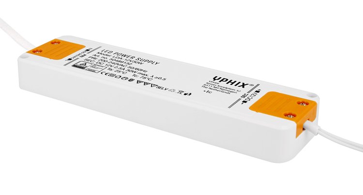 Transformateur LED  12V 2,5A Max. 30W