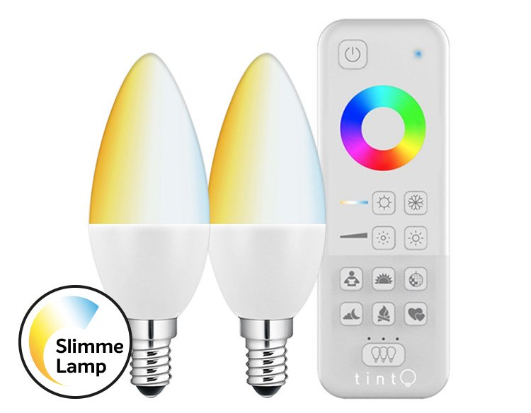 Kit de démarrage LED Connectée tint E14 5,8W 2700K-6500K blanc