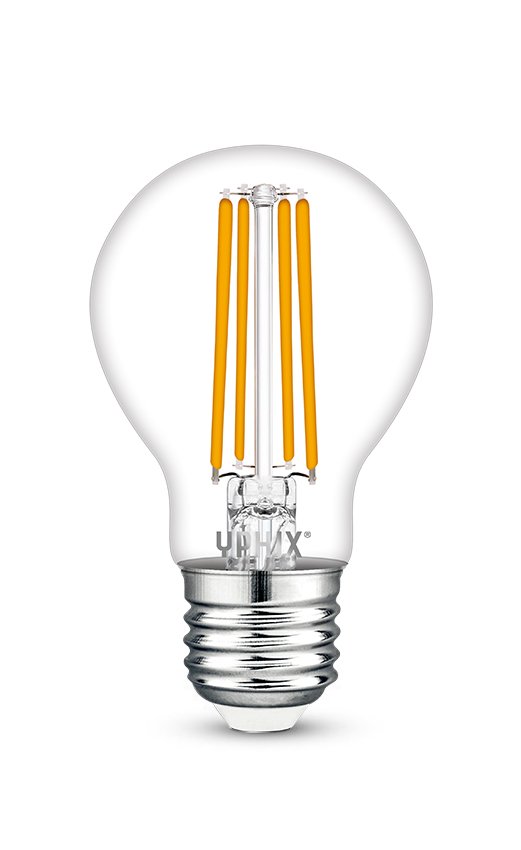 Ampoule LED filament E27 Polaris A60 8W 2700K