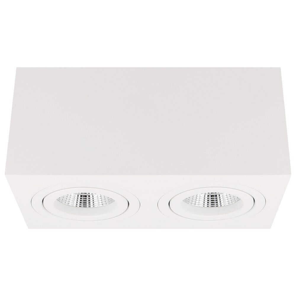 Sweet Led® Spot Encastrable Plat LED 5W 380lm - Blanc, Blanc Chaud 3000K - IP20 - Pivotant 30° - Kit De Montage Inclus