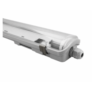 Réglette LED étanche 2x150cm Aquaproof Pro T8 IP65 IK08 – sans tube