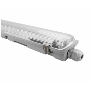 Réglette LED étanche 1x150cm Aquaproof Pro T8 IP65 IK08 – sans tube