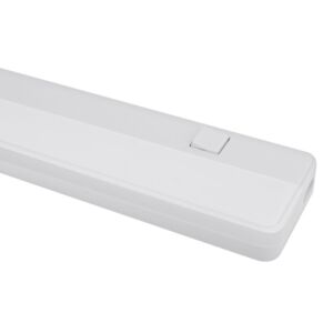 Éclairage cuisine 35cm Fida saillie 6W 3000K aluminium dimmable