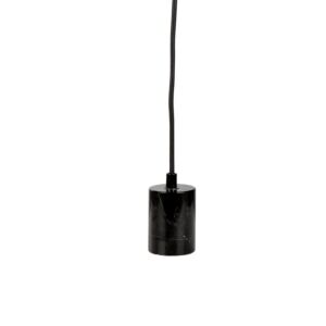 Lampe suspendue E27 Tint Marble Noir