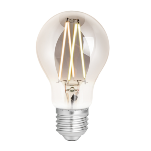 Ampoule led connectée WiZ E27 wifi filament fumé A60 6,5W 2200-5000K