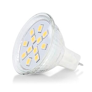 Ampoule LED G4/GU4 35mm 12V 1,8W SMD 2900K dimmable