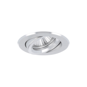 Spot encastrable Verona rond aluminium orientable avec ressorts