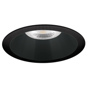Spot encastrable Bolzano rond noir profond avec ressorts