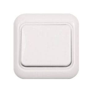 Interrupteur va-et-vient encastrable complet avec cadre interrupteur