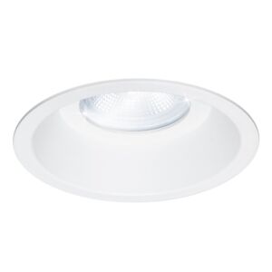 Spot encastrable Arezzo rond blanc IP54 profond avec ressorts de serrage