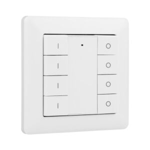 Commande murale sans fil RF dimmers 4 zones