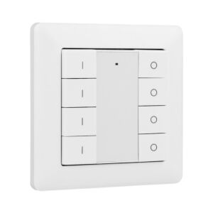 Commande murale sans fil RF dimmers 4 zones