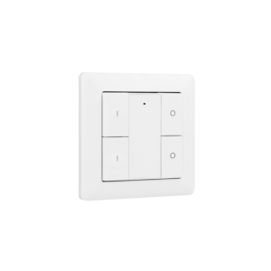 Commande murale sans fil Zigbee 2 zones