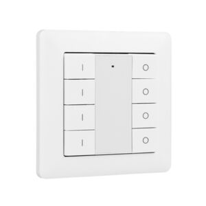 Commande murale sans fil Zigbee 4 zones