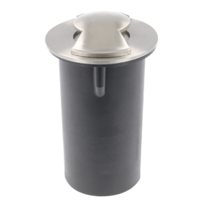 Spot au sol Luna 2 GU10 inox IP67 rond