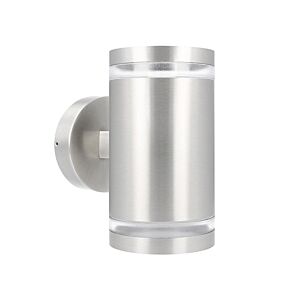 Applique murale Lavella up and down inox GX53