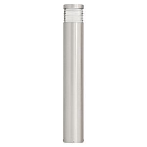 Borne d'éclairage extérieur Risa E27 rond inox IP54