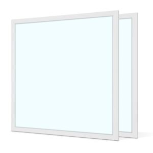 Panneau LED 60x60cm Pro 40W 6000K 4100LM - Lot de 2 pièces et inclus driver